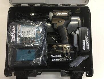 マキタ 18V (6.0Ah) 充電式インパクトドライバTD171DGXAB【フルセット】 オーセンティックブラウン