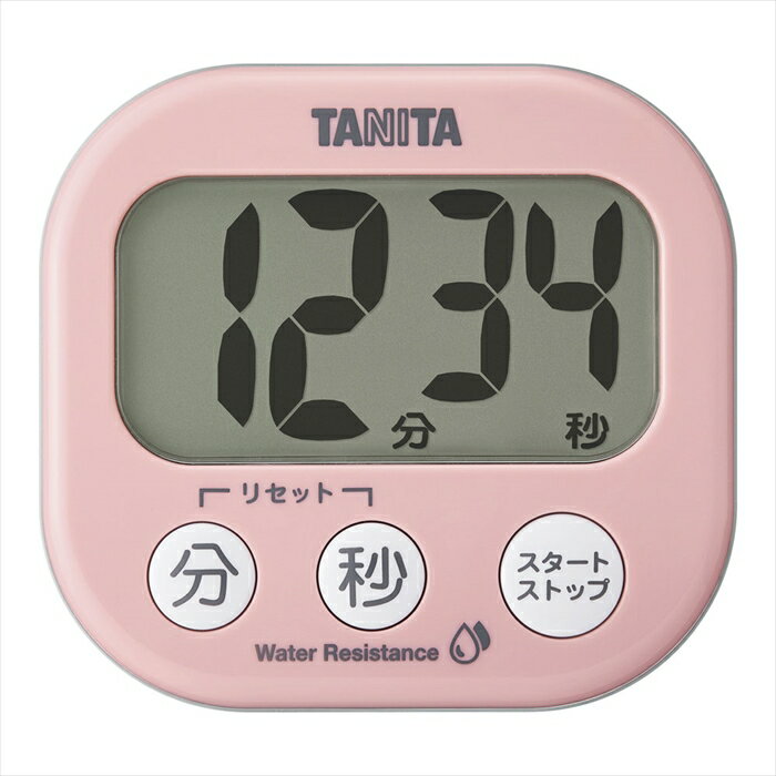 タニタ洗えるでか見えタイマー [ TD－426ピンク ][ 9-0605-0802 ] BDK0902