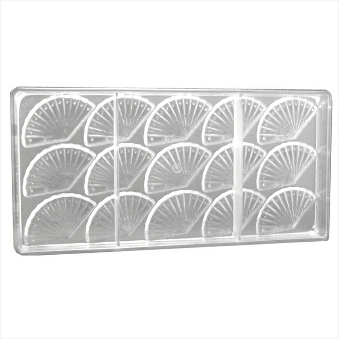 マトファPCチョコレートモルド扇子 [ 15PCS901437 ] WTYE601