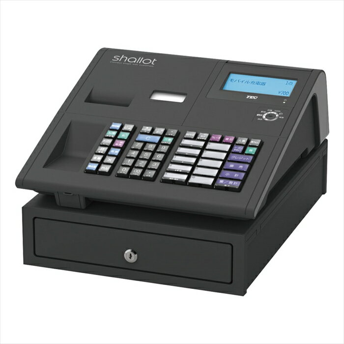 テック電子レジスターMA−700−R [ （10部門）ブラック ] XLZ6202