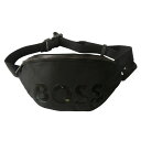 ヒューゴボス HUGO BOSS ウエストポーチ ボディバッグ ブラック ナイロン メンズ ブラック 50470959 10230704