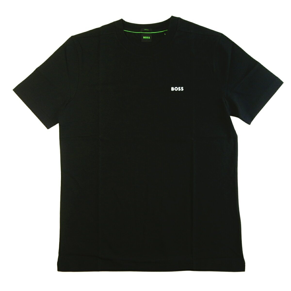 HUGO BOSS ヒューゴボス Tシャツ TChup メンズ ストレッチコットン Regular Fit レギュラーフィット ブラック BOSS GREEN 50469057 10110340 01 001