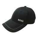 ヒューゴボス HUGO BOSS 帽子 ダークブルー キャップ メンズ BOSS ボス ベースボール 野球 ゴルフ コットンツイル 50468258 10102996