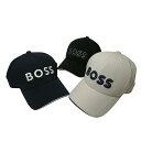 ヒューゴボス HUGO BOSS 帽子 ブラック キャップ メンズ BOSS ボス ベースボール 野球 ゴルフ ポリエステル 50496291 10248839