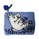 ポーチ KLIPPAN クリッパン Moomin tripping ムーミン トリッピング ブルー 北欧 スウェーデン フェルトウール 5904-78