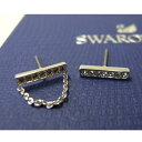 SWAROVSKI スワロフスキー ピアス Vittore Bar ヴィットーレバー クリスタル ロジウム シルバー 5392760