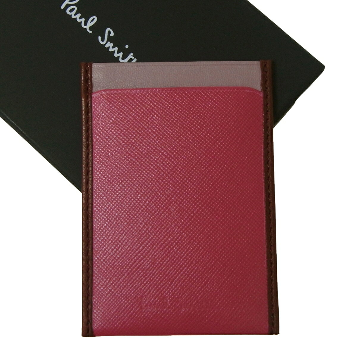 Paul Smith ポールスミス 英国直輸入 定期入れ パスケース IC定期 PASMO Suica パスモ スイカ ID カー..