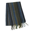 ポール・スミス Paul Smith ポールスミス 英国直輸入 マフラー ラムウール メンズ SCARF PS TRENT STRIPE ストライプ ブルー