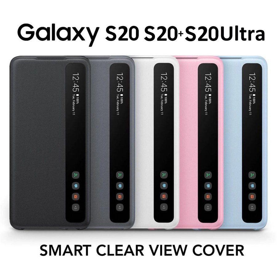 Galaxy S20 純正ケース SMART CLEAR VIEW COVER S20 S20 Ultra サムスン ギャラクシー スマホカバー 純正カバー