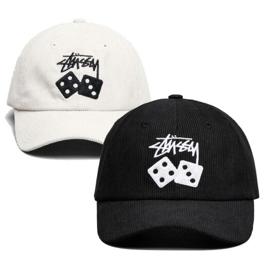 キャップ 帽子 Stussy Australia Two Dice Cord Low Pro Cap メンズ・レディース 男女兼用 キャップ 帽子 Stussy Australia Two Dice Cord Low Pro Cap メンズ・レディース 男女兼用