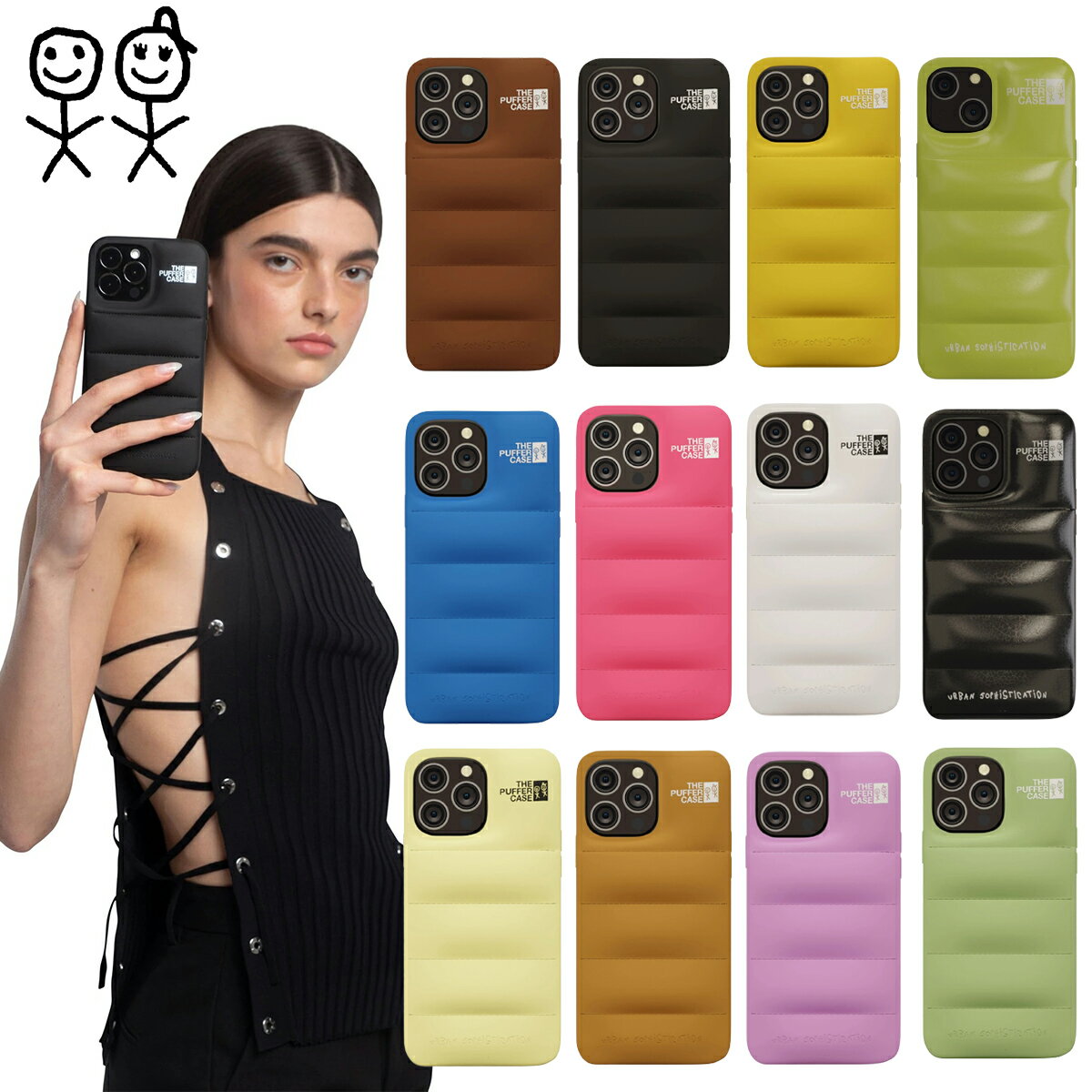 WILLS㤨Urban Sophistication Х󥽥եƥ THE PUFFER CASE ޥۥ iPhone 14 14Pro 14Pro Max 14Plus Case  ե С [ޥۥ]פβǤʤ8,000ߤˤʤޤ