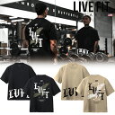 LIVE FIT リブフィット HONOR TEE Tシャツ 半袖 トップス メンズ 筋トレ ジム ウエア フィジーク スポーツ 正規品 衣類