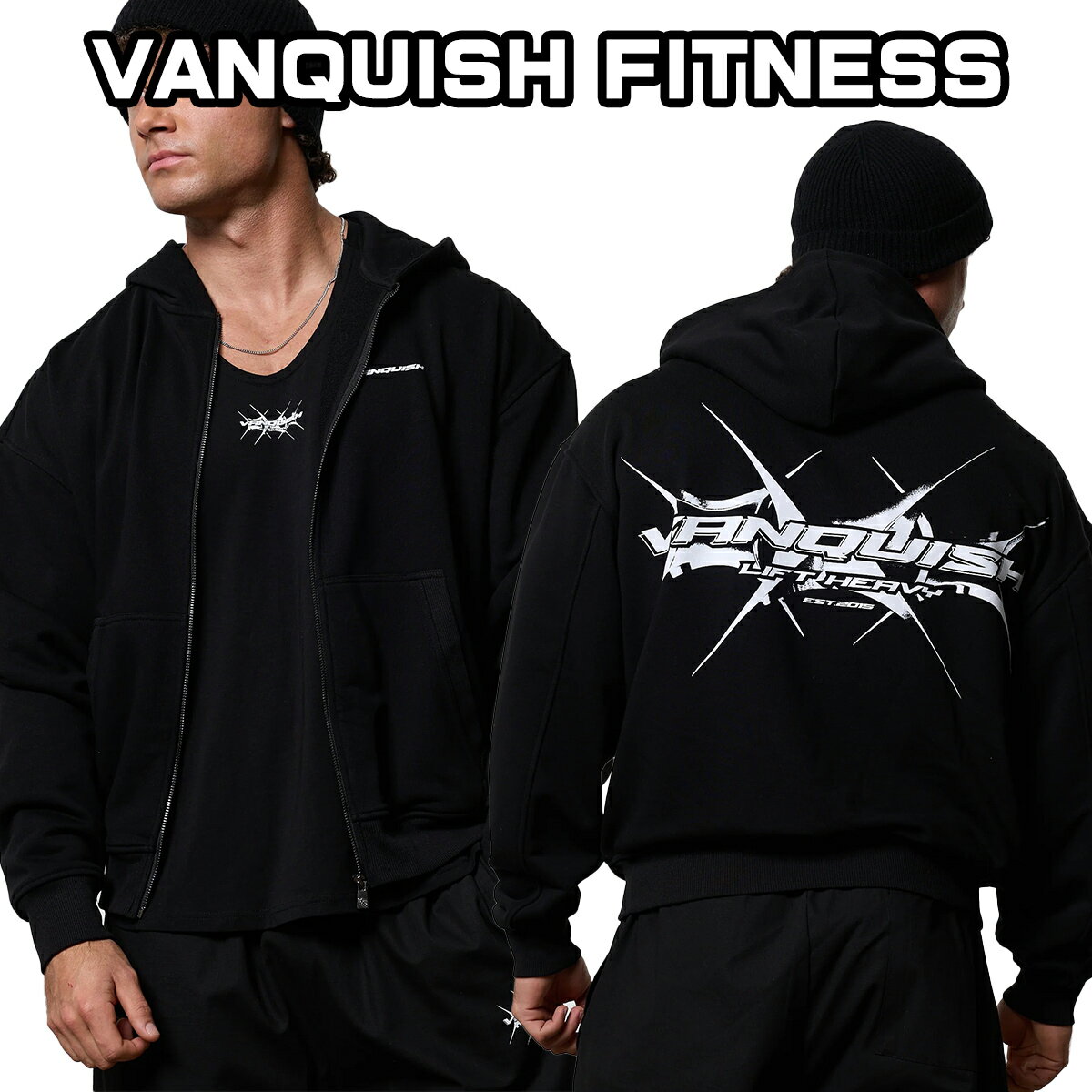 楽天市場】VANQUISH(スタイル(パーカー)ジップアップパーカー 楽天市場】VANQUISH(スタイル(パーカー)ジップアップパーカー