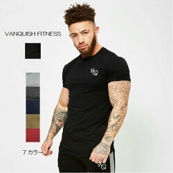 ヴァンキッシュ フィットネス VANQUISH FITNESS 半袖 Tシャツ メンズ 筋トレ ジム ウエア スポーツウェア イギリス 正規品[衣類]