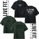 LIVE FIT リブフィット HEAVY METAL TEE Tシャツ 半袖 トップス メンズ 筋トレ ジム ウエア フィジーク スポーツ 正規品 衣類