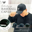 キャップ メンズ EMBROIDERY SP BASEBALL CAP 2.0 ブラック 黒 ベースボールキャップ 6パネル 帽子 WILLS FITNESS ウィルズ フィットネス レディース ユニセックス 筋トレ ジム ウエア スポーツウェア トレーニング LIVE FIT VANQUISH FITNESS