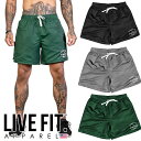 リブフィット ハーフパンツ LIVE FIT ATHLETIC DEPT RUNNING SHORTS ショーツ 短パン メンズ 筋トレ ジム ウエア フィットネス スポーツ トレーニング 正規品 衣類