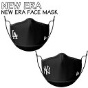 ニューエラ NEW ERA マスク 正規品 ケアマスク 洗えるマスク ロゴ プリント ポリエステル 立体マスク ブラック 大人用 男女兼用 ストリート メンズ[...