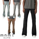 MNML ~j} XPg fj D519 ZIPPER FLARE DENIM mnml ؍ t@bV Wbv Xgb` Y [ߗ] 00572