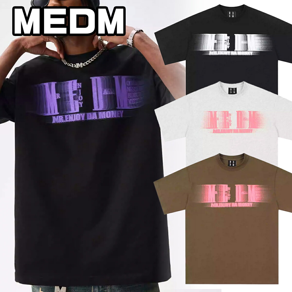 MEDM 人気 デザイン エレガント Tシャツがトレンド 男女兼用 楽天市場】medmの通販