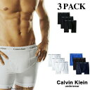カルバンクライン ボクサーパンツ Calvin Klein 下着 アンダーウェア メンズ 男性 NB2616 コットン インナー ブラック ホワイト ローライズ...