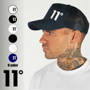 イレブンディグリーズ 11Degrees TRUCKER CAP メッシュ キャップ 帽子 フリーサイズ ハット メンズ 11 イギリス