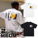 MEDM Tシャツ ミスターエンジョイダマネー トレンドカジュアルデザイン Tシャツ 半袖 オーバーサイズ ロゴ LOGO ヒップホップ トレンド トップス メンズ レディース ユニセックスユ00582