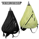 YESEYESEE イェスアイシー ショルダーバッグ Y.E.S Contour Sling Bag MY1093 バッグ カバン ロゴ ストリート メンズ レ...