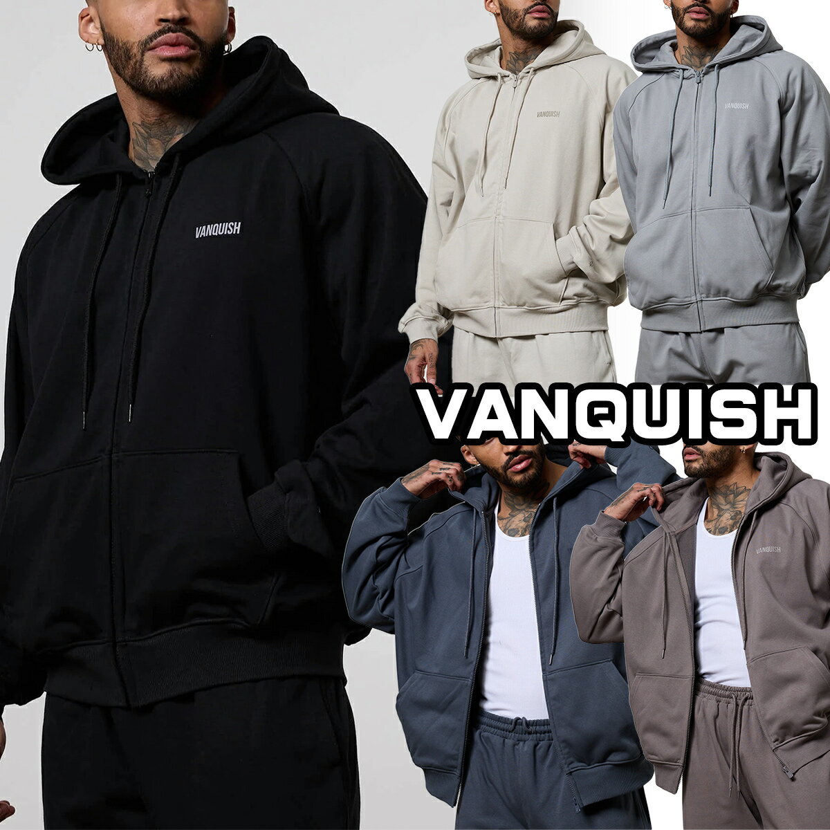 楽天市場】VANQUISH(スタイル(パーカー)ジップアップパーカー 楽天市場】VANQUISH(スタイル(パーカー)ジップアップパーカー