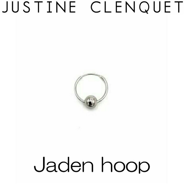 ジュスティーヌクランケ Justine Clenquet ジェイデン フープ Jaden hoop ピアス シングル レディース アクセサリー