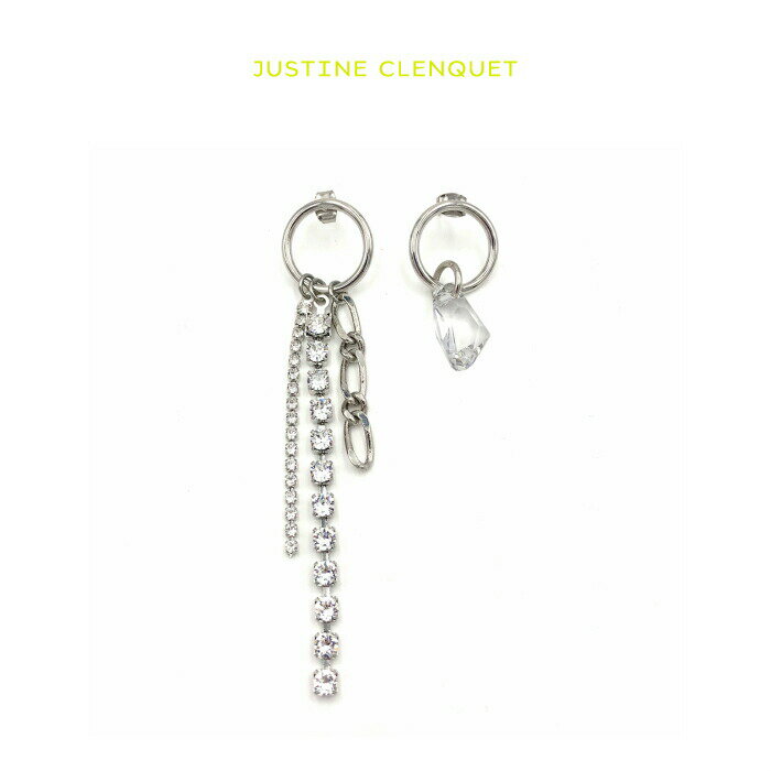 ジュスティーヌクランケ Justine Clenquet イワン Ewan earrings ピアス 2個セット レディース アクセサリー