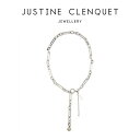 ジュスティーヌクランケ Justine Clenquet Ali necklace アリ ネックレス パラジウム チョーカー レディース[アクセサリー]