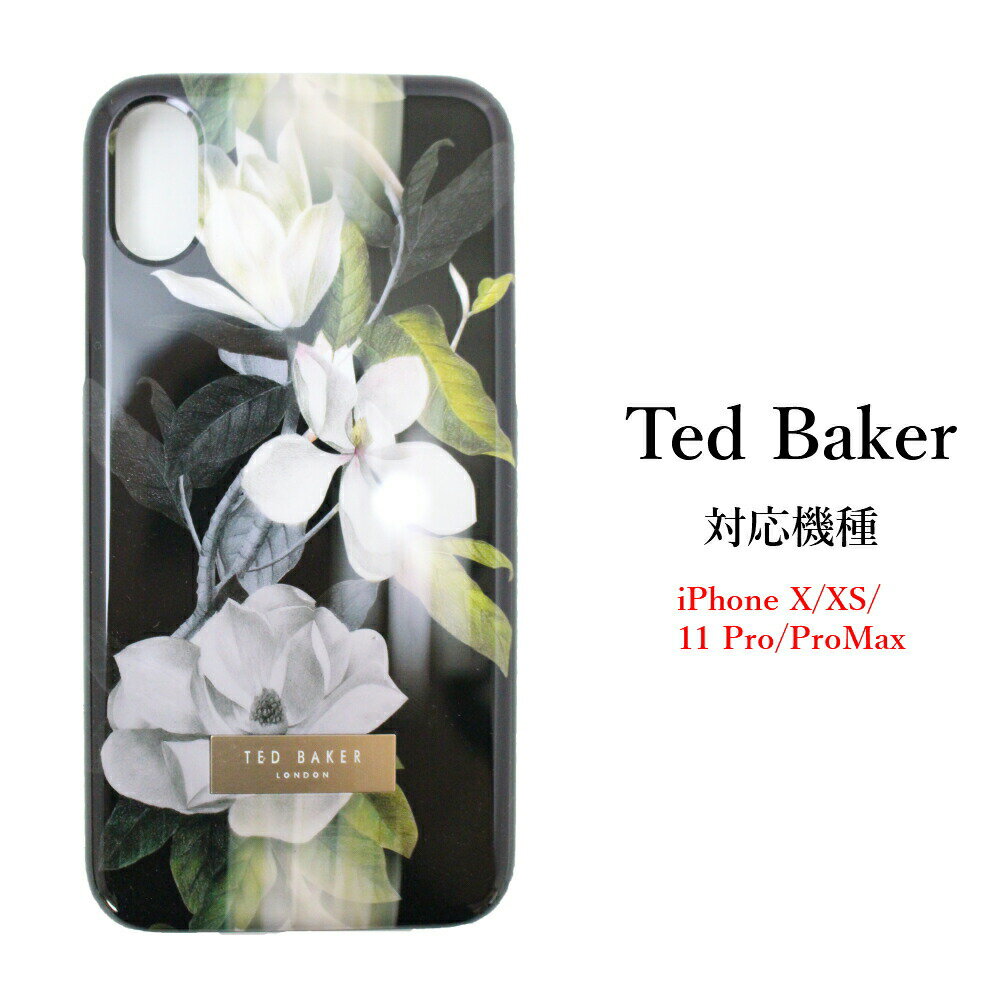 Ted Baker テッドベイカー ハードケース iPhone X/XS 11Pro ProMax アイフォン ケース 花柄 AGNNES/OPAL アグネス オパール スマホケース