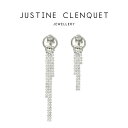 スワロフスキー イヤリング レディース ジュスティーヌクランケ Justine Clenquet Shanon clip-on earrings シャノン クリップ オン イヤリング スワロフスキー イヤリング 2個セット レディース [アクセサリー]