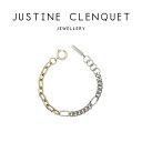 ジュスティーヌクランケ Justine Clenquet Vesper bracelet ヴェスパー ブレスレット パラジウム レディース