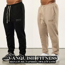 ヴァンキッシュ オーバーサイズ スウェットパンツ VANQUISH SIGNATURE TAPERED SWEATPANTS メンズ 筋トレ ジム ウエア スポ...