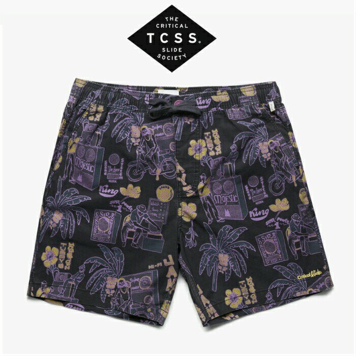 ƥ TCSS JAMMYS BOARDSHORT BLACK ֥å  ܡɥ硼 ॷ硼 ӡ硼 󥻥å եȥ  THE CRITICAL SLIDE SOCIETY  ե tcss[]