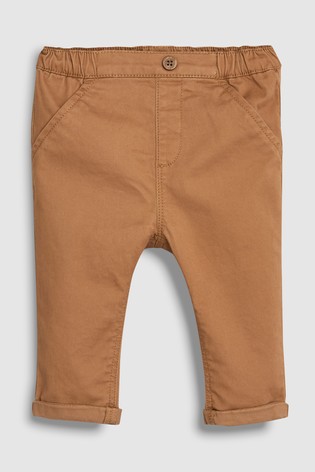 ネクスト ベビー NEXT タン チノパンツ ロングパンツ 無地 子供服 ベビー服 男の子 ユニセックス ロンパース ベビーウェア 長ズボン 新生児 シンプル[...