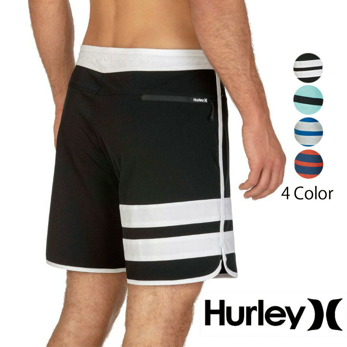 Hurley ハーレー PHANTOM BLOCK PARTY 18” ボードショーツ サーフパンツ メンズ 水着 海パントランクス[衣類]