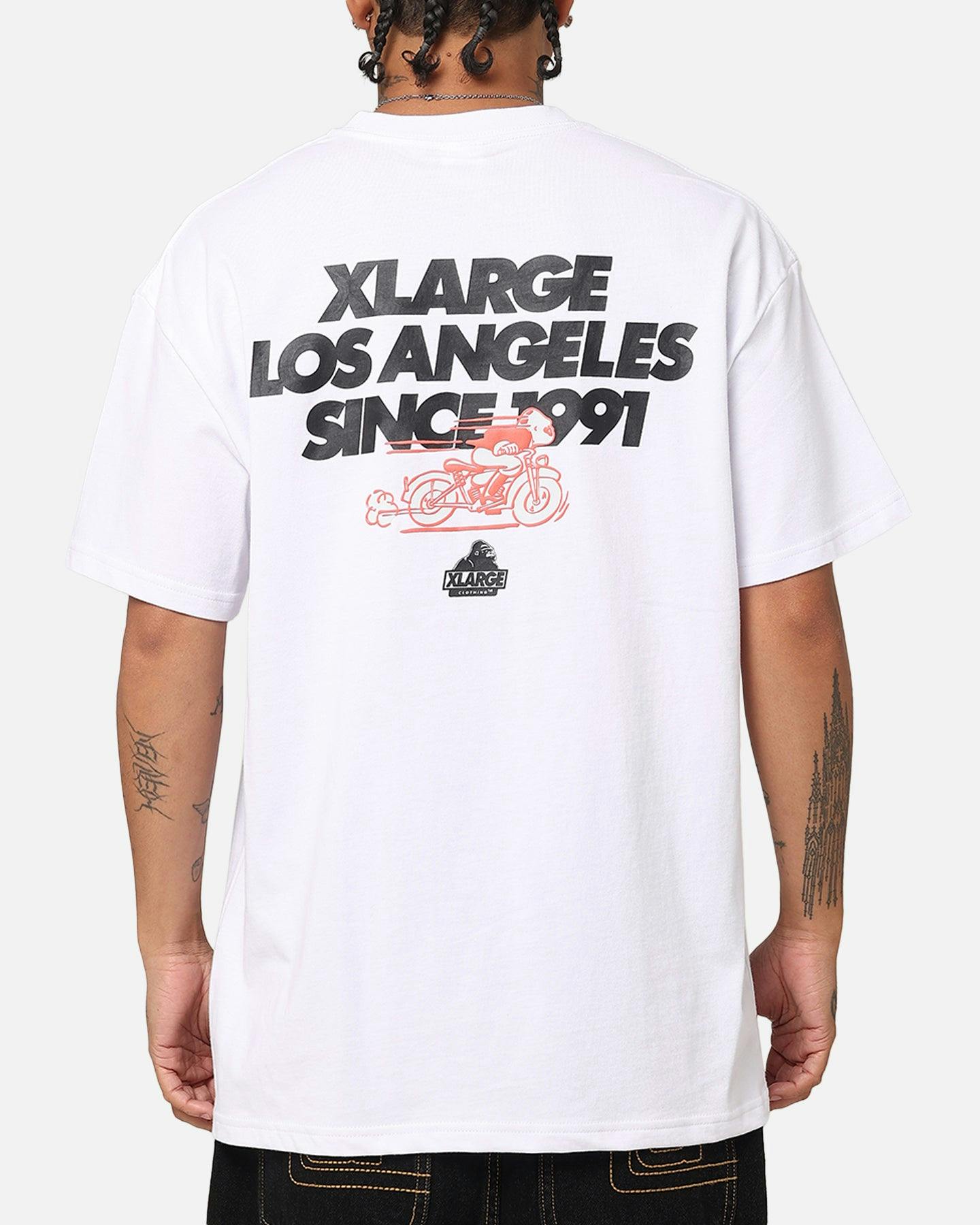 XLARGE Tシャツ エクストララージ Speed T-Shirt 半袖 ロゴ トップス 海外モデル USサイズ ストリート メンズ ユニセックス 正規品 [衣類]ユ00582