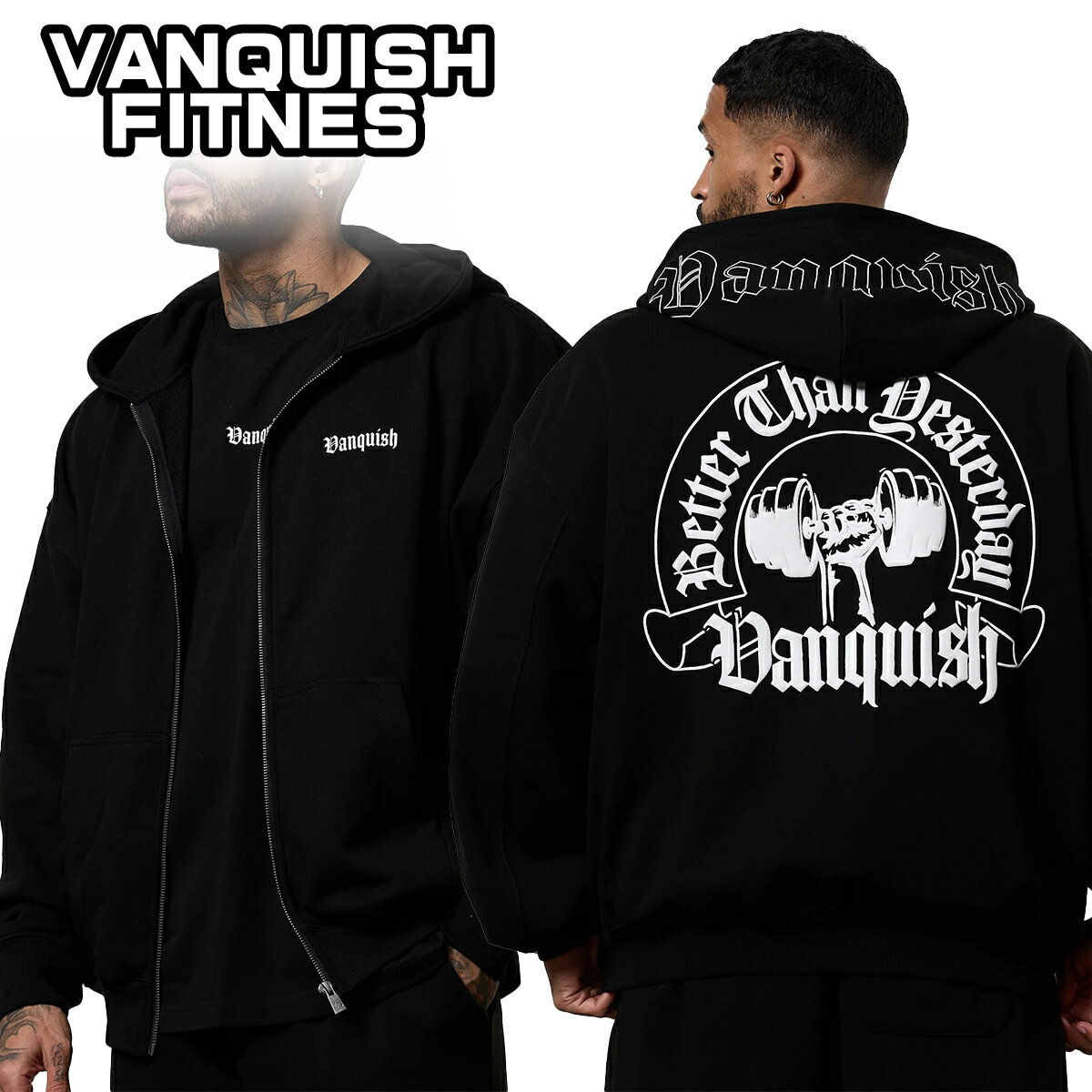 楽天市場】VANQUISH(スタイル(パーカー)ジップアップパーカー 楽天市場】VANQUISH(スタイル(パーカー)ジップアップパーカー