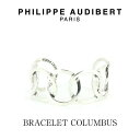 フィリップ オーディベール 正規品 新作 Philippe Audibert フィリップ オーディベール BRACELET COLUMBUS シルバーメタル ブレスレット PhilippeAudibert レディース[アクセサリー]