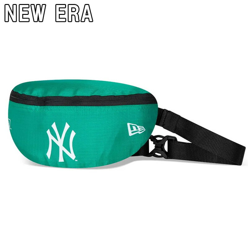 ニューエラ NEW ERA ウエストバッグ 鞄 ウエスト ポーチ NY MLB Mini New York Yankees Green グリーン 緑 かばん クロスボディ ロゴ アクセサリー メンズ ユニセックス 正規品[かばん]ユ00582