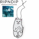 RIPNDIP 芳香剤 リップンディップ Lord Nermal Air Freshener エアーフレッシュナー ストラップ 吊り下げ用 飾 フレグランス 装飾 かわいい ネコ キャット 猫 Rip N Dip スケーター ストリート メンズ レディース RND2136 [アクセサリー]