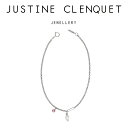 ジュスティーヌクランケ Justine Clenquet アナ ネックレス Ana necklace チョーカー パラジウム レディース メンズ[アクセサリー]