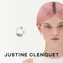 ジュスティーヌクランケ ピアス Justine Clenquet ミニグロリア フープ シングル Gloria hoops シルバー レディース メンズ ユニセックス パラジウム アクセサリー