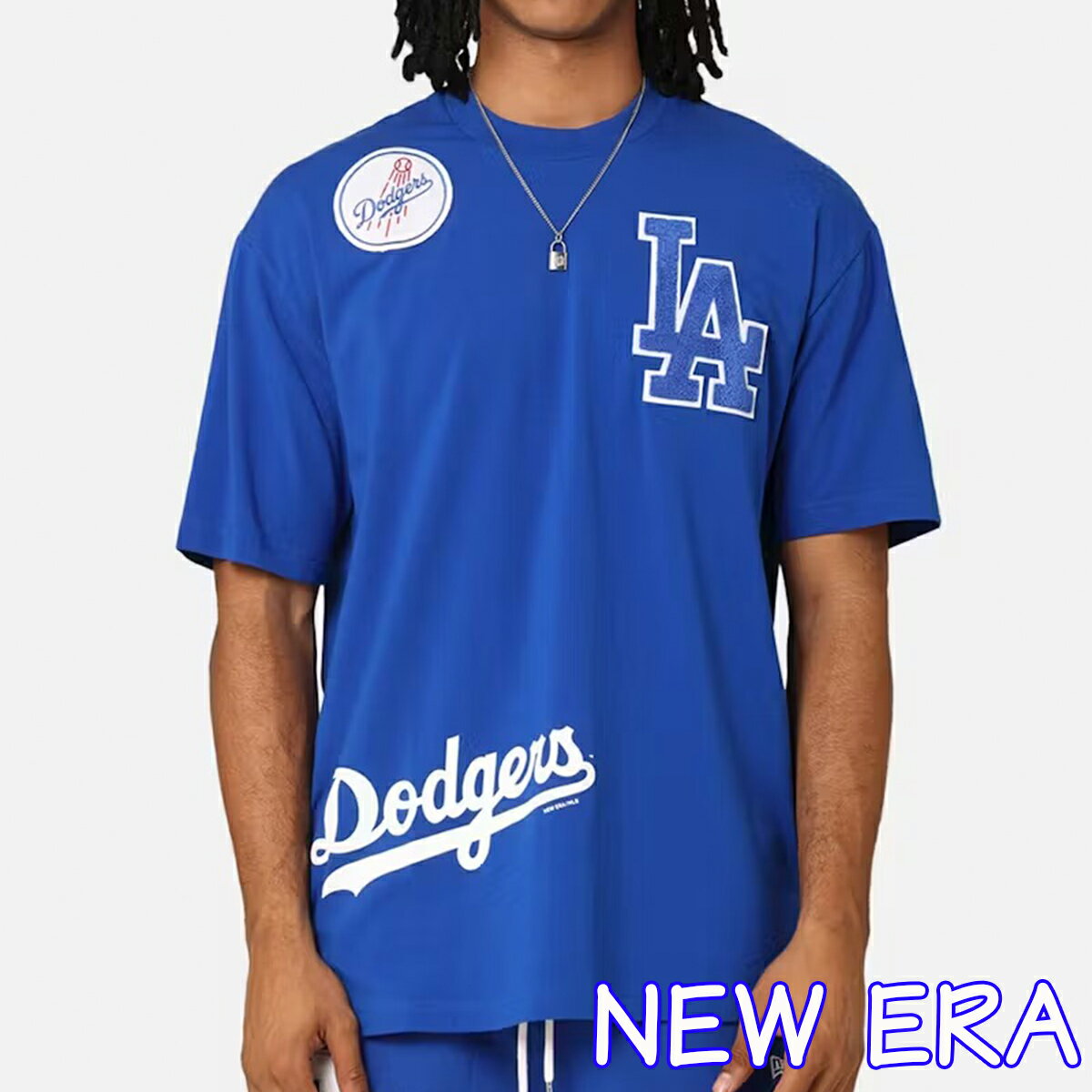 j[G LA hW[X TVc NEW ERA I[o[TCY  USTCY Los Angeles Dodgers T-Shirt T[X hW[X Y fB[X jZbNX Ki CO [ߗ] 00582