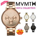 MVMT Watches エムブイエムティーウォッチ レディース WOMEN’S WATCHES 5色 Nova Collection 腕時計 ステンレススチール クオーツ ウォッチ プレゼント 贈り物 新生活 記念日 ギフト フォーマル カジュアル ペアウォッチ 時計