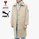 AMI Paris アミ パリス プーマ コラボ ロングコート PUMA X AMI COAT アウター メンズ レディース ユニセックス 正規品[衣類]