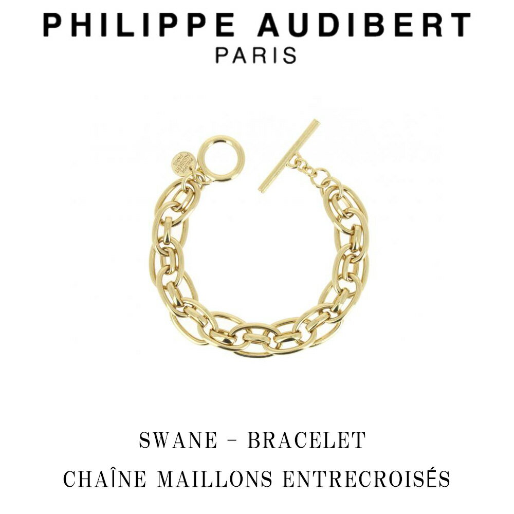 フィリップ オーディベール フィリップ オーディベール Philippe Audibert 24K SWANE BRACELET CHANE MAILLONS ENTRECROISS スワン ブレスレット ゴールド PhilippeAudibert レディース[アクセサリー]